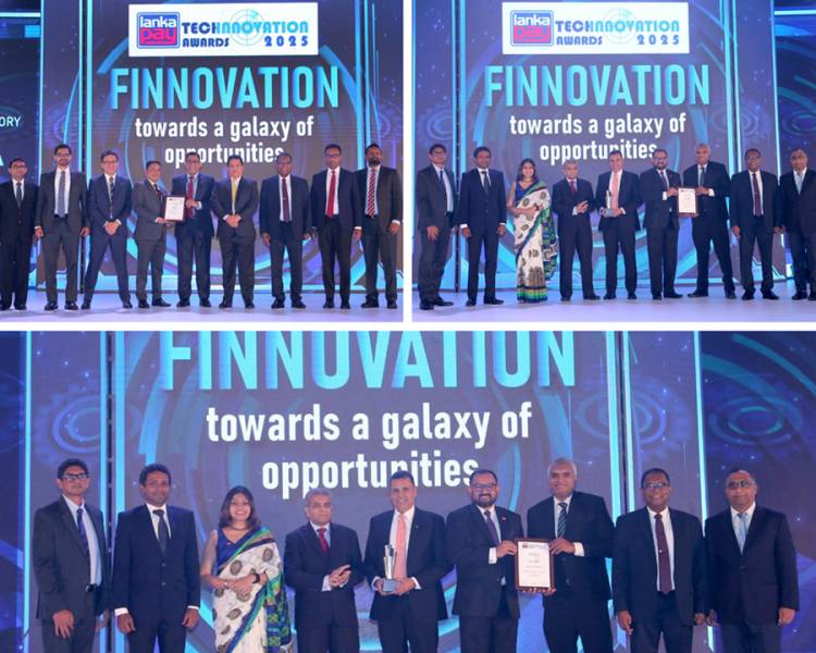 Lanka Pay Technnovation Awards இல் HNBக்கு 3 விருதுகள்
